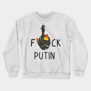 Fuck Putin Crewneck Sweatshirt